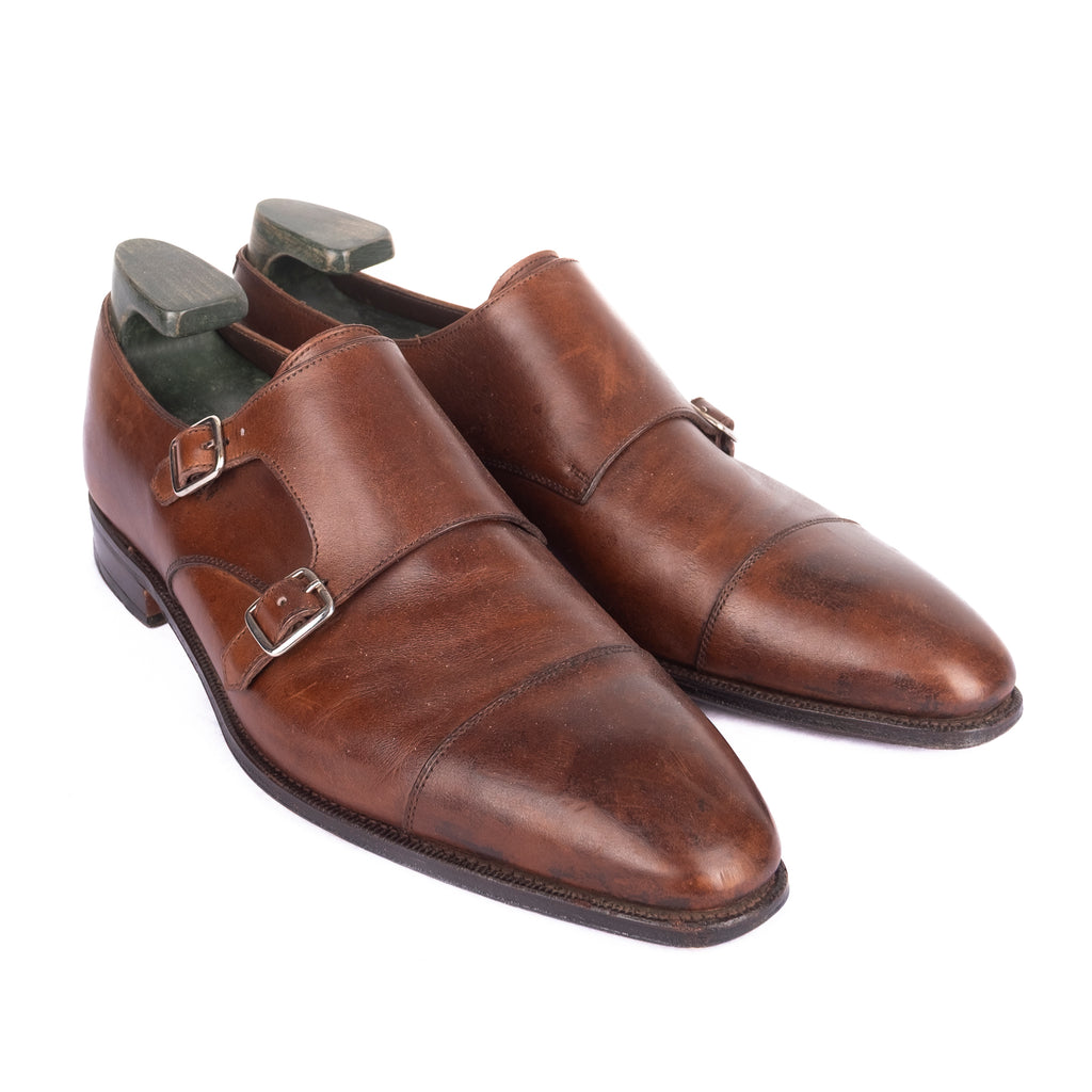 Brown Double Monkstraps