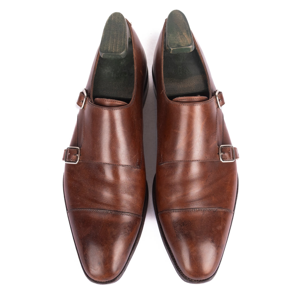 Brown Double Monkstraps