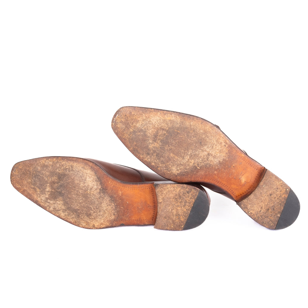 Brown Double Monkstraps