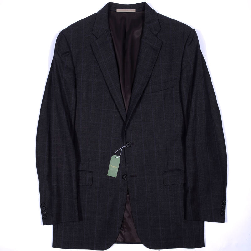 Burberry Grey With Blue Checks Sport Coat