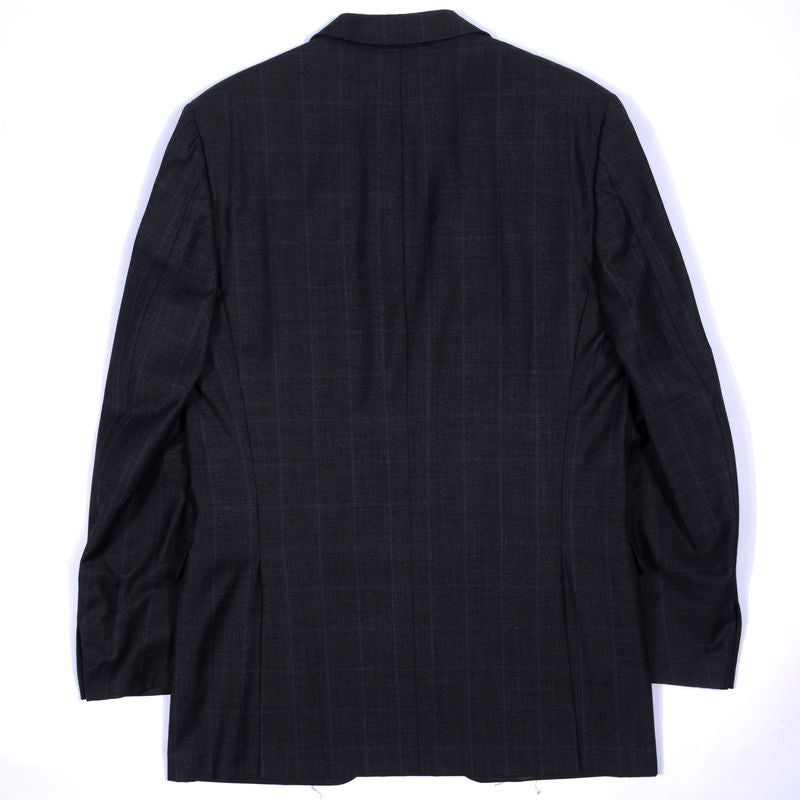 Burberry Grey With Blue Checks Sport Coat