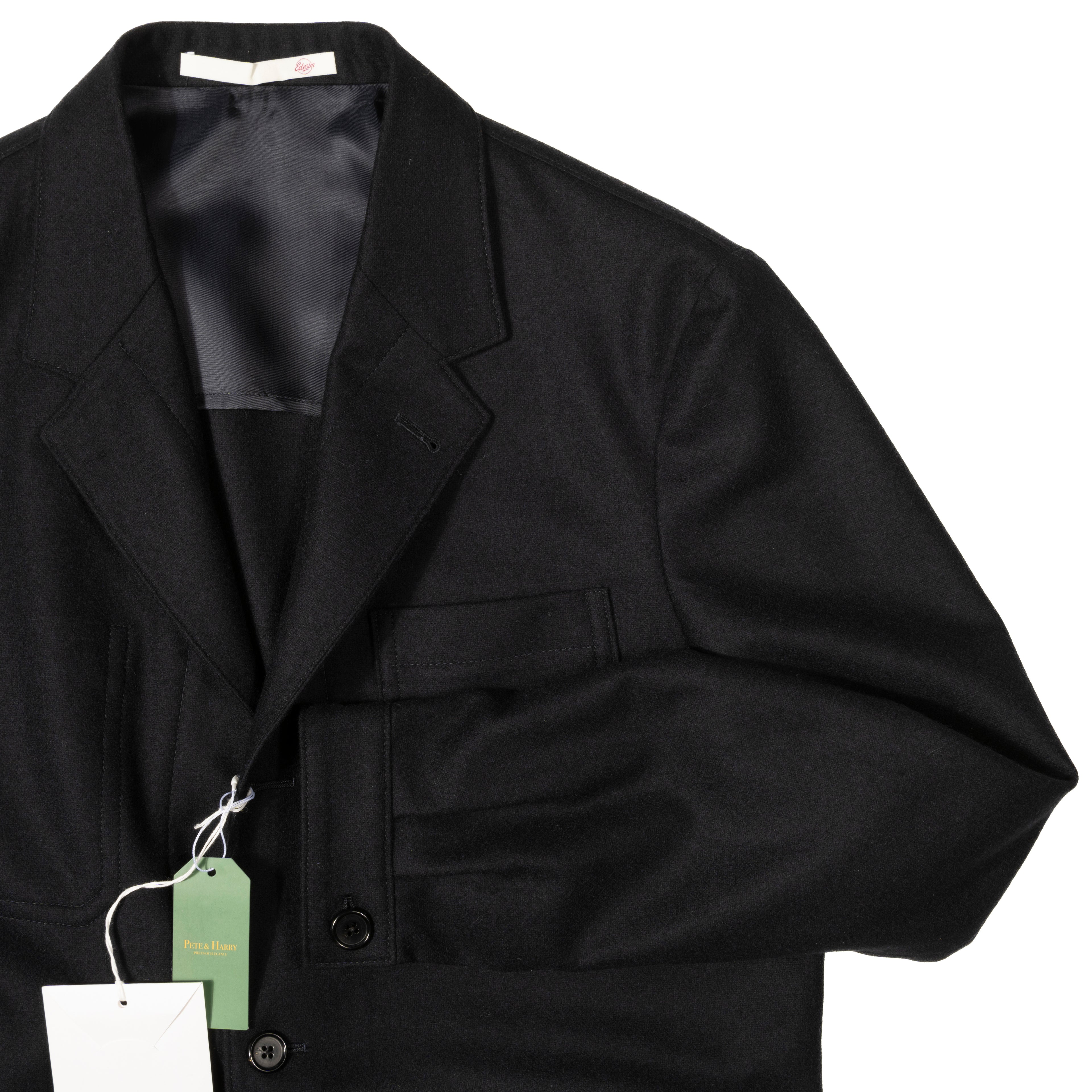 Neapolitan Hand Tailored Navy Utility Jacket