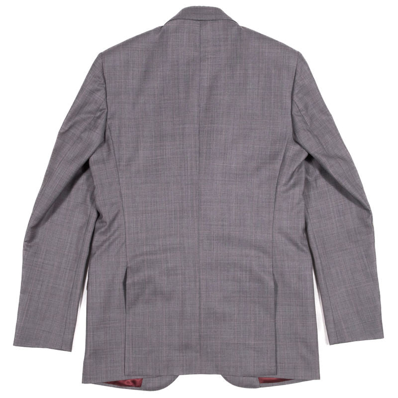 Est Retail Price 20 000 SEK - Eduardo de Simone Grey Prince of Wales Check Holland & Sherry Suit Sz 50