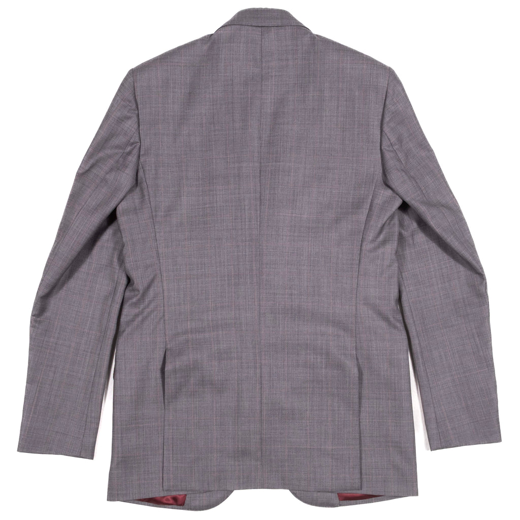 Neapolitan Hand Tailored Grey Prince of Wales Check Holland & Sherry Suit Sz 50