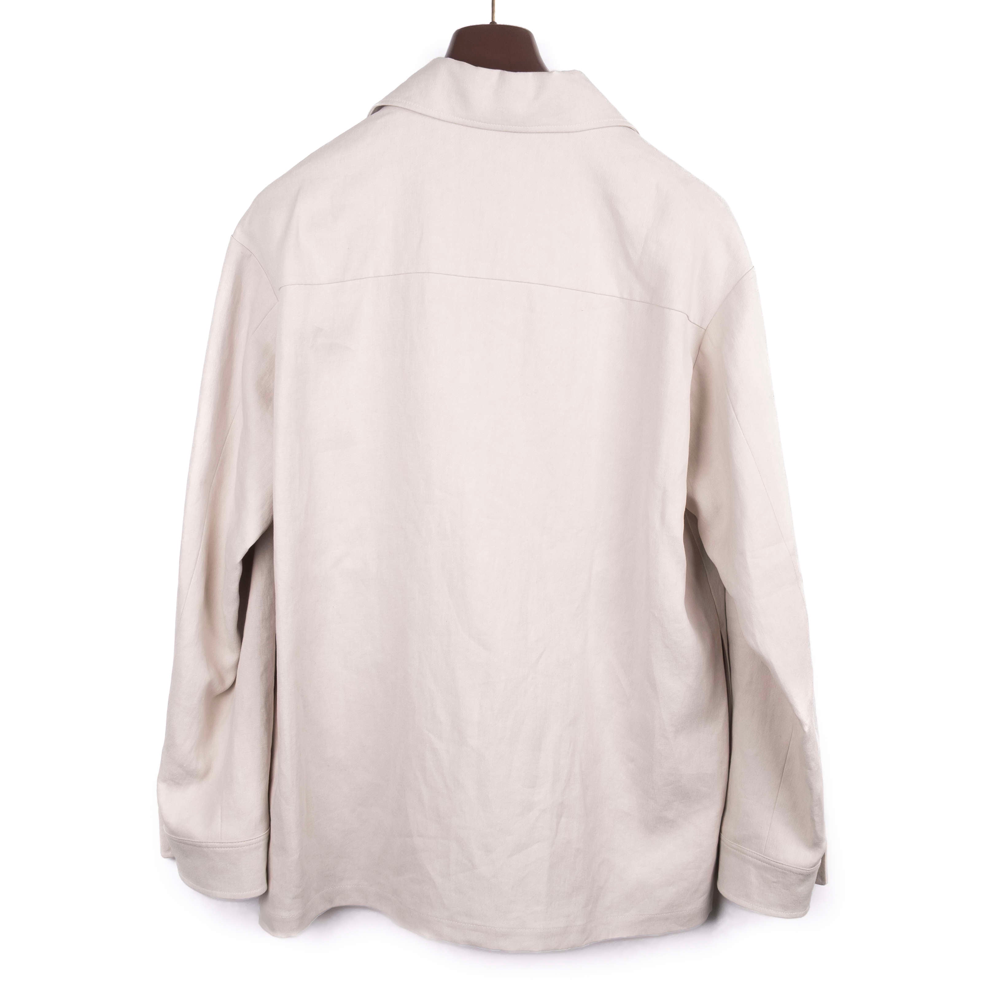 Exclusive Loro Piana Beige Linen Overshirt