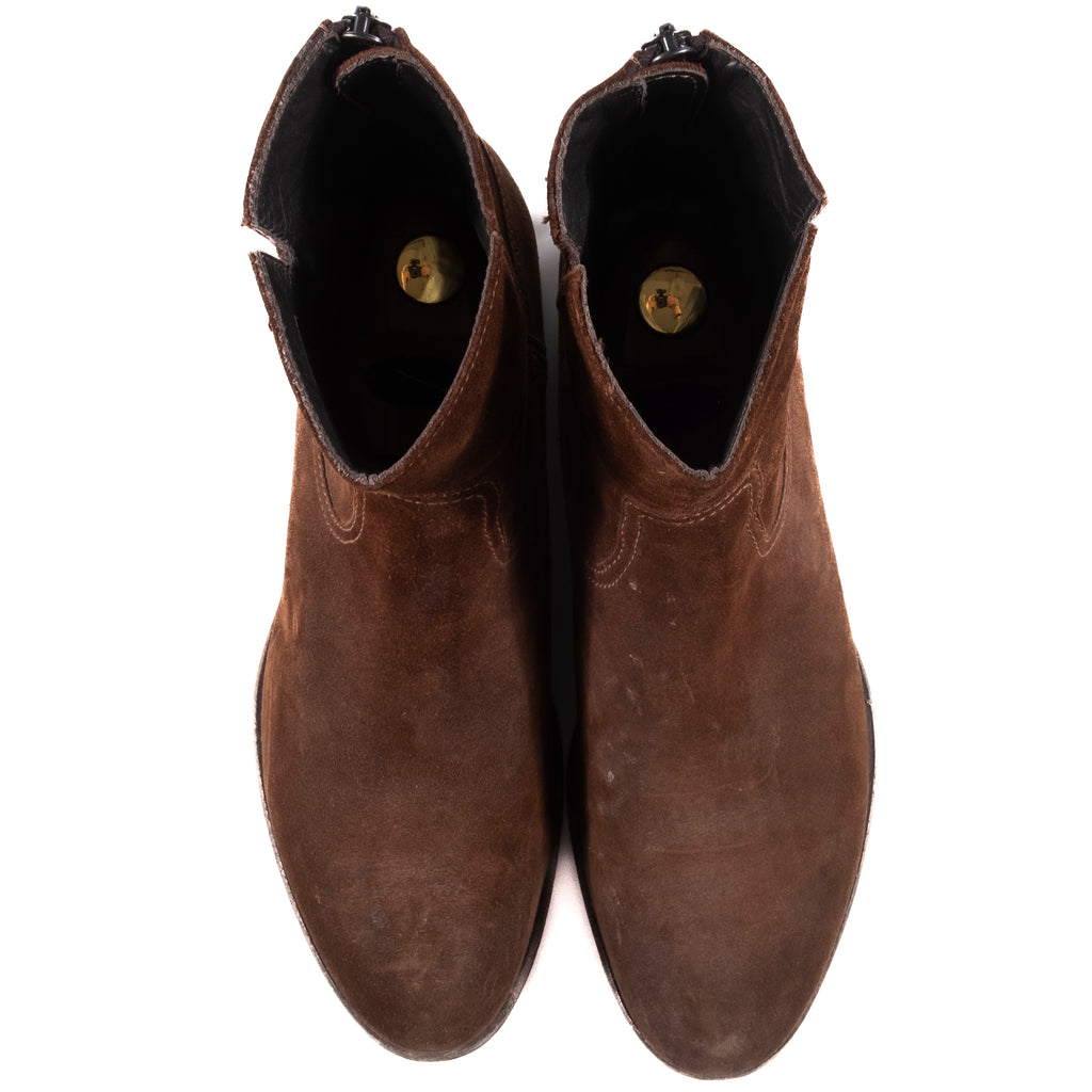 TWLV Brown Suede Chelsea Boots Sz 42 (EU)