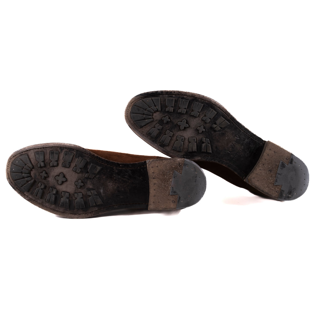 TWLV Brown Suede Chelsea Boots Sz 42 (EU)