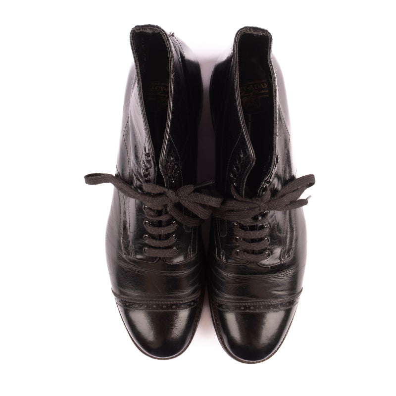 Stacy Adams Black Balmoral Boots