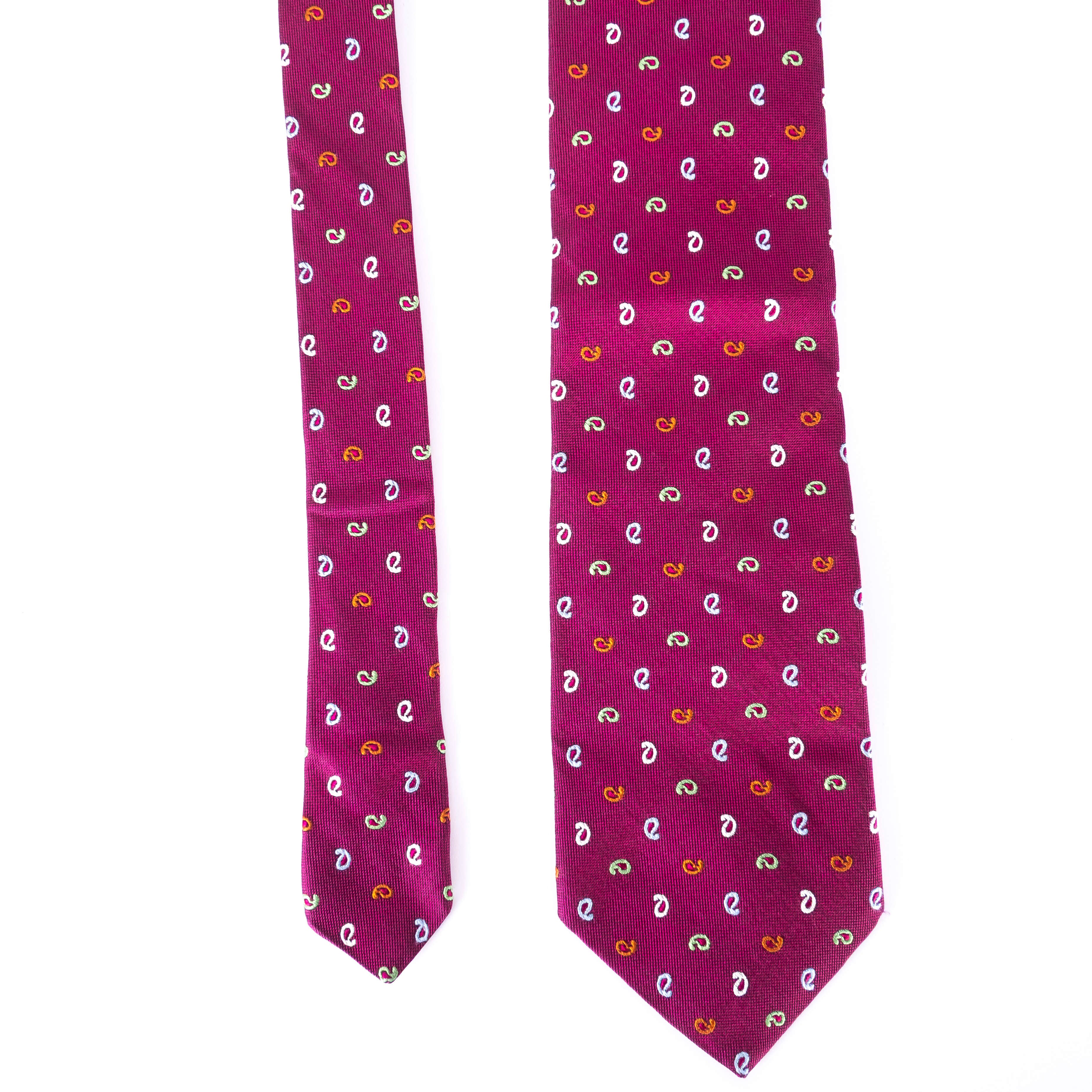 Purple Paisley Tie