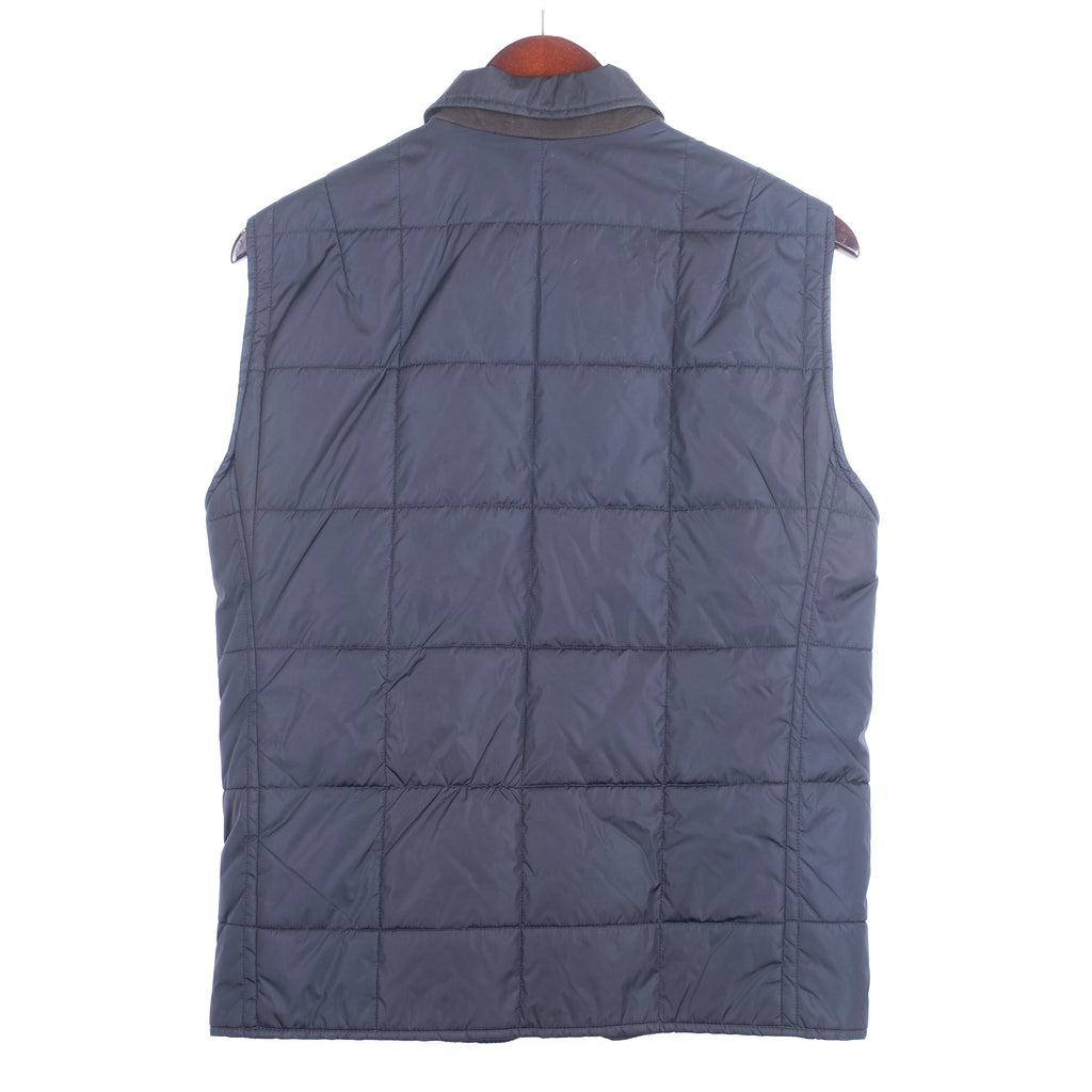 Navy Quilted Vest