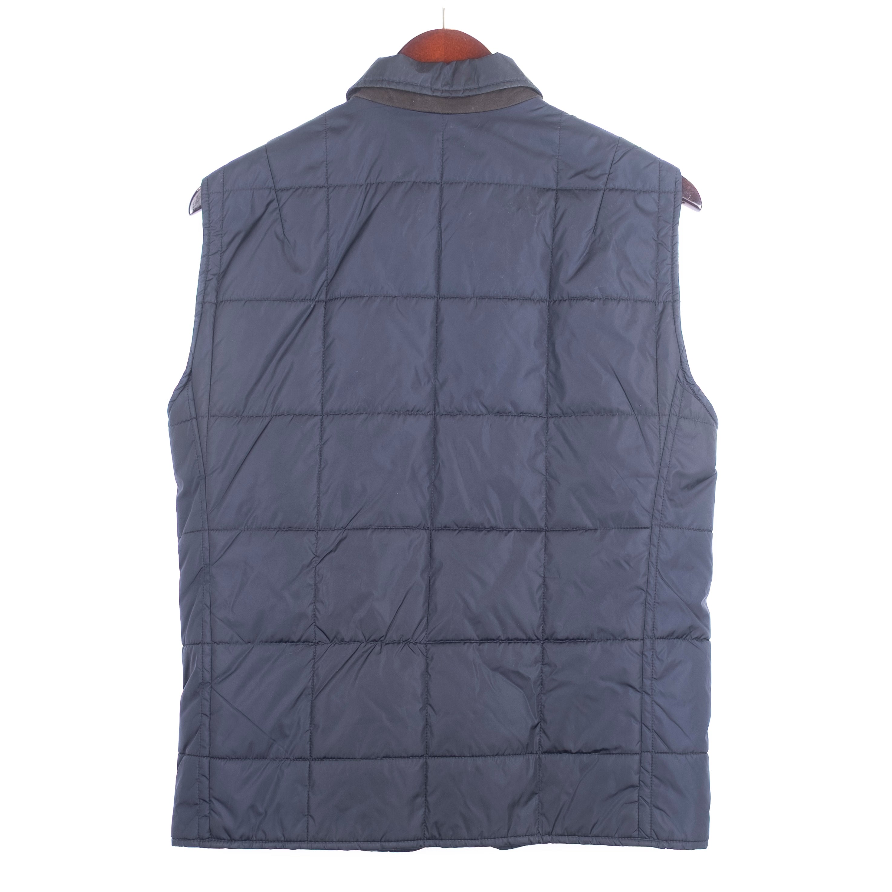 Navy Quilted Vest