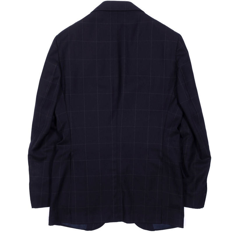 Gaiola Napoli Navy with Check Business Suit