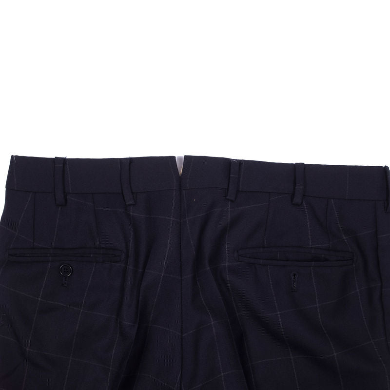 Gaiola Napoli Navy with Check Business Suit