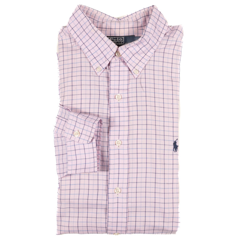 Polo Ralph Lauren Pink Check Buttondown Shirt