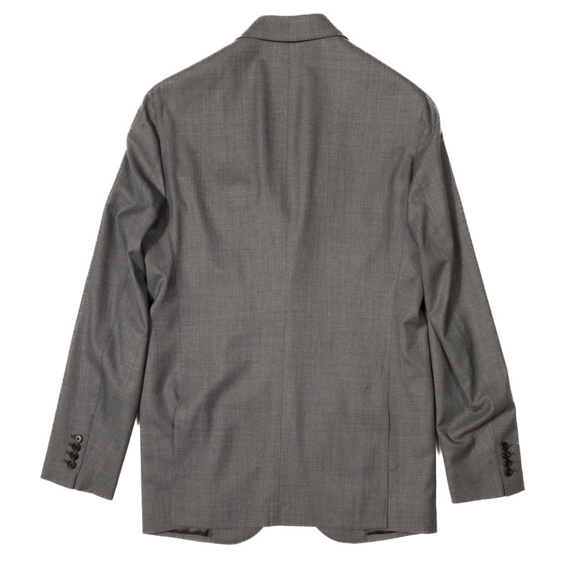 Neapolitan Hand Tailored Grey Wool Sport Coat Sz 50