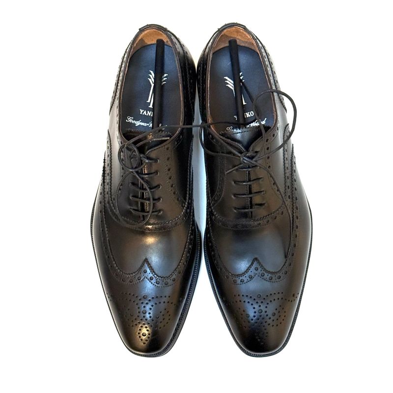 Yanko Black Oxford Brogues