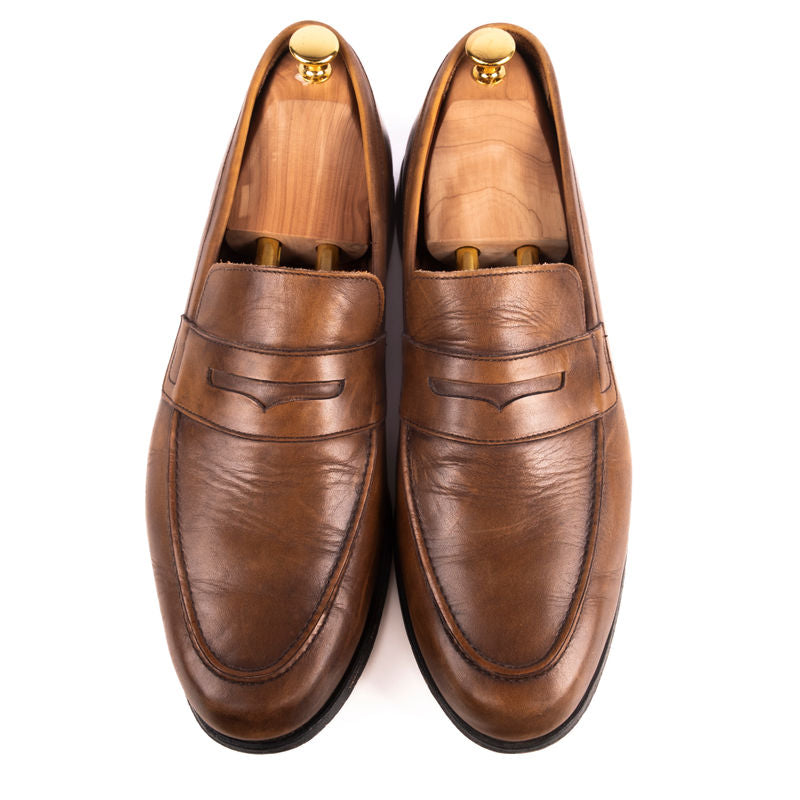 Brown Penny Loafers