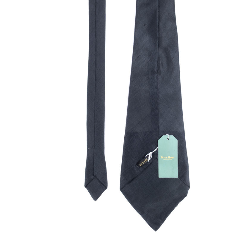 Soie Vintage Black Silk Tie