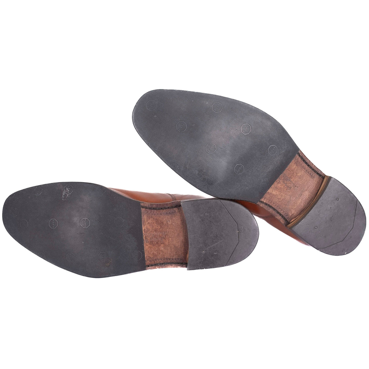 Brown Cap Toe Oxfords