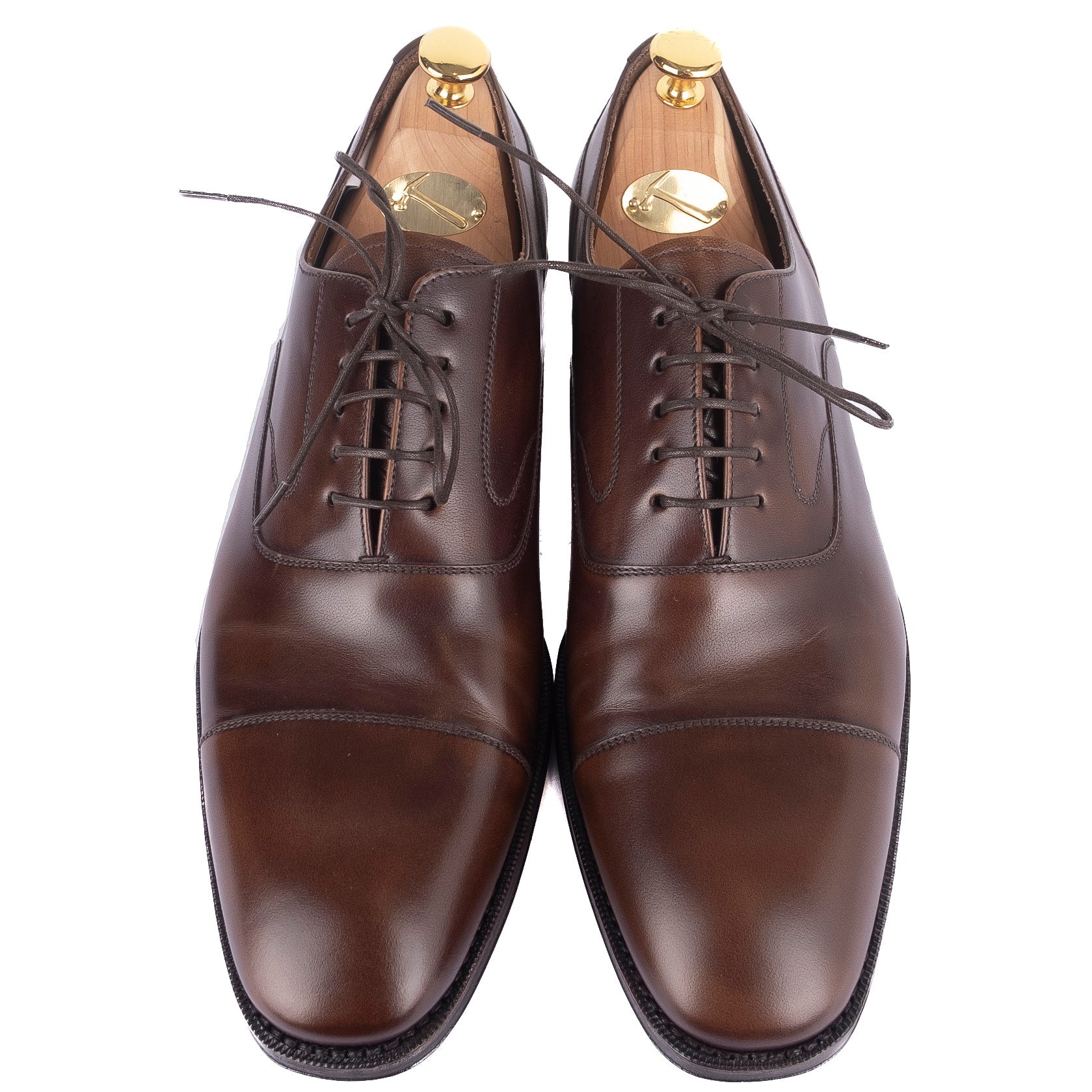 Box Calf Brown Double Monkstraps