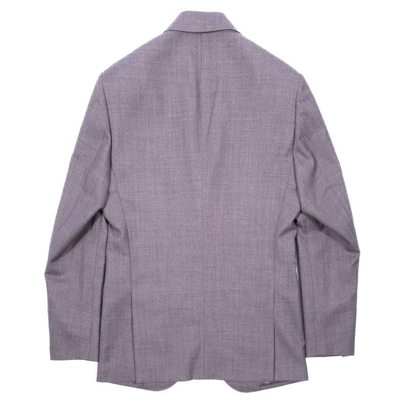 Est Retail Price 20 000 SEK - Eduardo De Simone Dugdale Grey High Twist Wool Suit 52