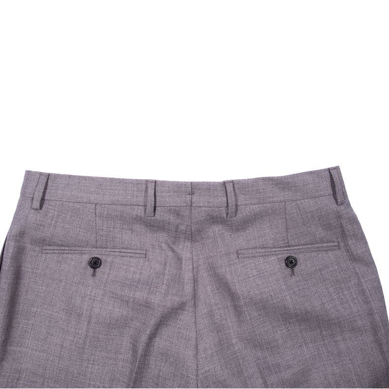 Neapolitan Hand Tailored Dugdale Grey High Twist Wool Suit 52