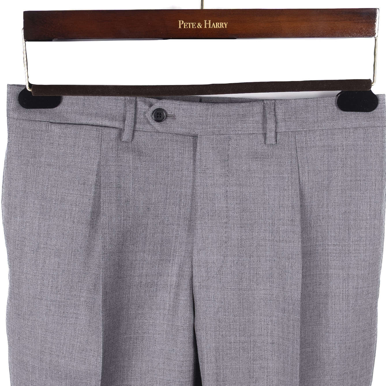 Neapolitan Hand Tailored Dugdale Grey High Twist Wool Suit 52