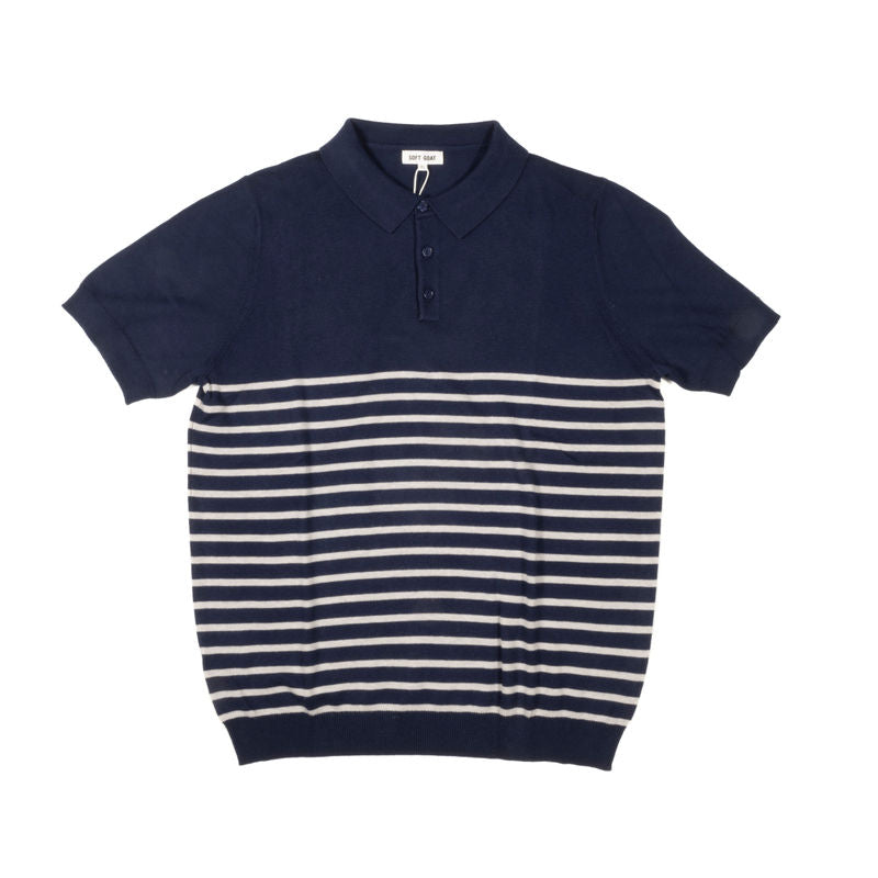 Soft Goat Striped Pique Sz XXL (EU)