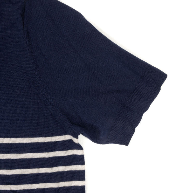 Soft Goat Striped Pique Sz XXL (EU)