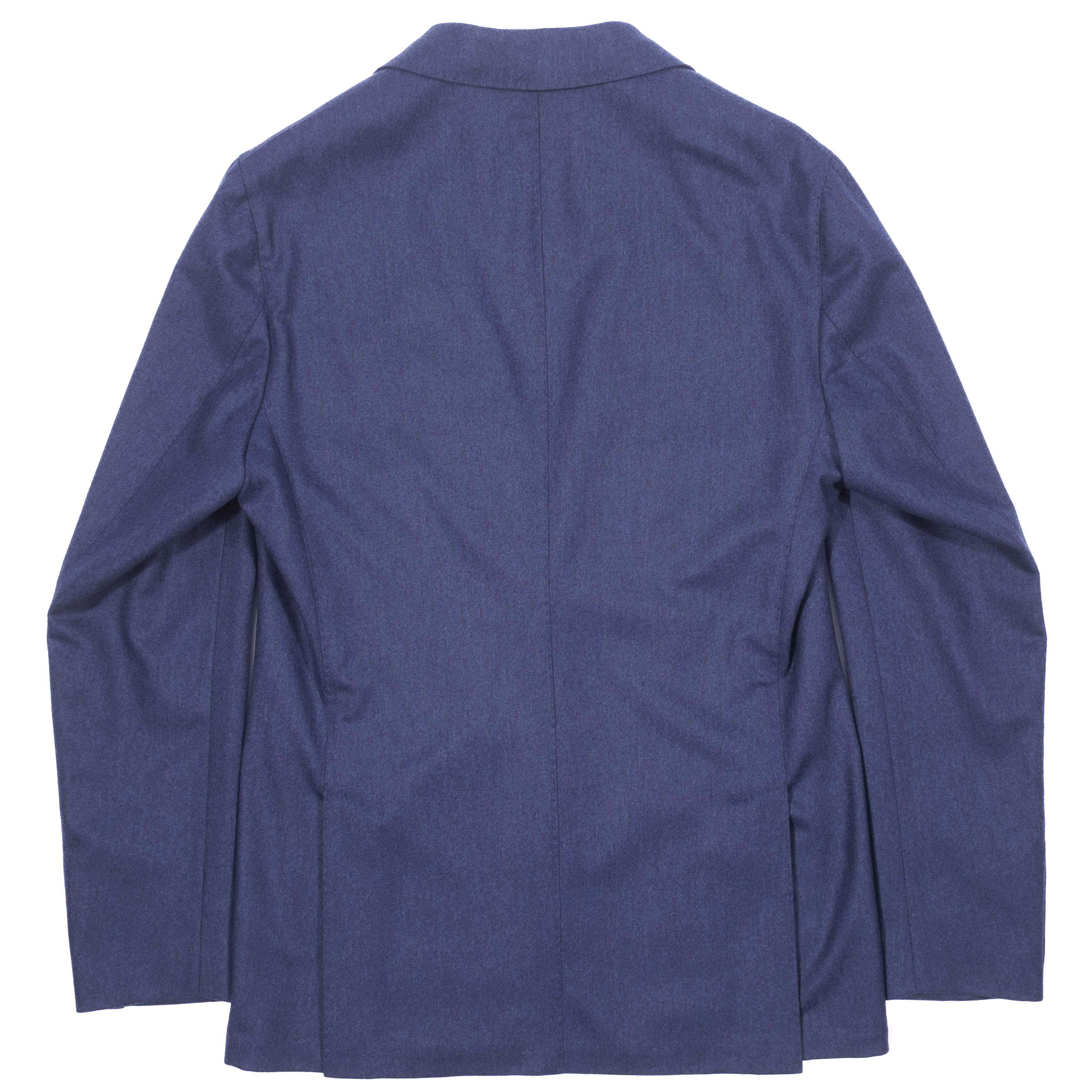 Neapolitan Hand Tailored Blue Flannel Sport Coat 50