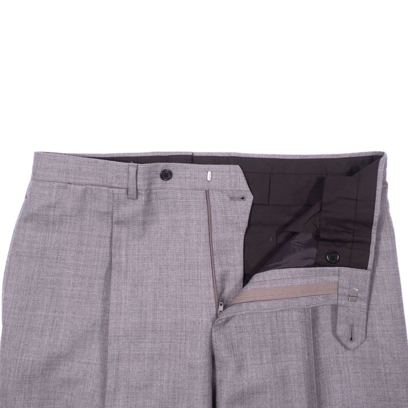 Eduardo de Simone Summer Wool Grey Suit Sz 50