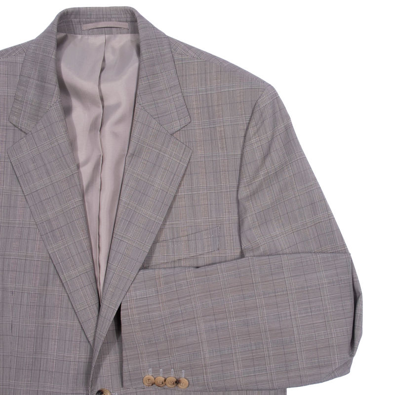 Hugo Boss Grey Check Suit