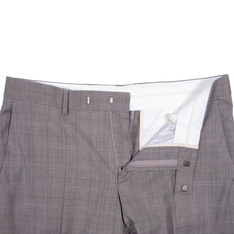 Hugo Boss Grey Check Suit