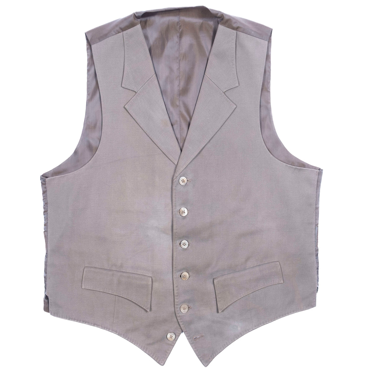 Taupe Moleskin Three Piece Suit
