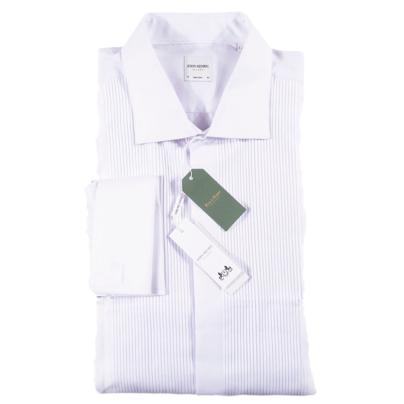 John Henric Black Tie Shirt