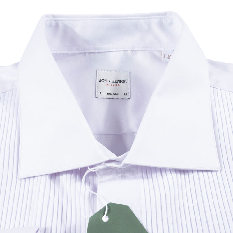 John Henric Black Tie Shirt