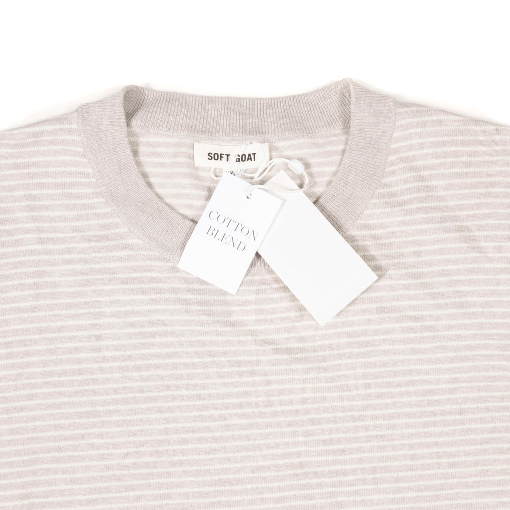 Soft Goat Striped T-Shirt Sz XXL (EU)