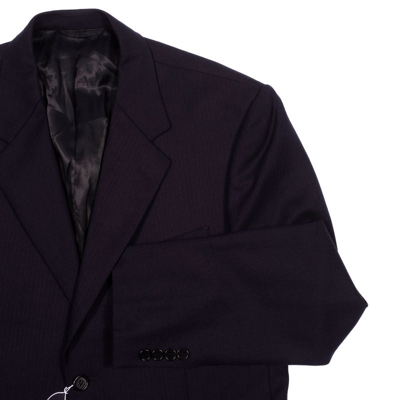 Pierre Cardin Navy Herringbone Cashmere Sport Coat