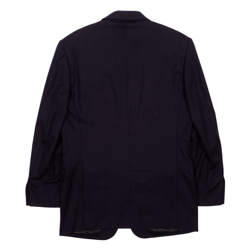 Pierre Cardin Navy Herringbone Cashmere Sport Coat