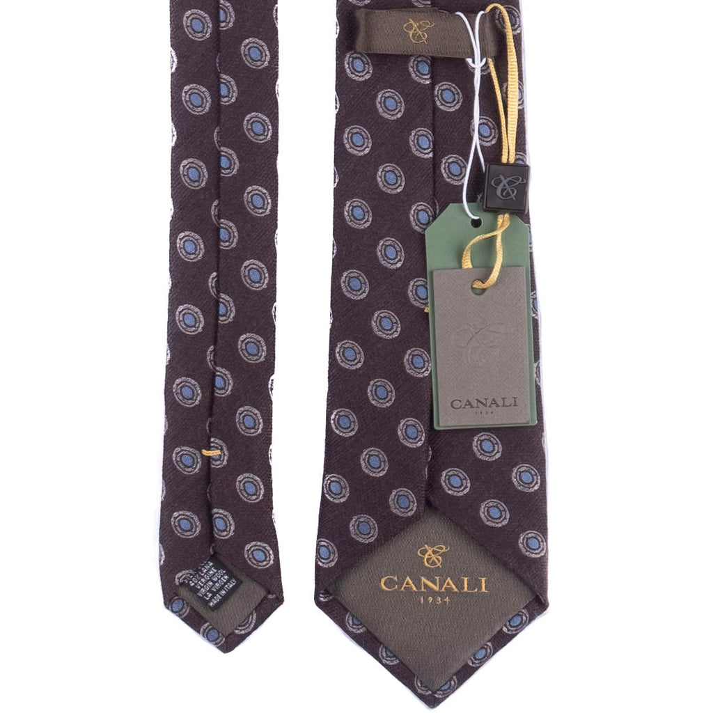 Brown Patterned Tie