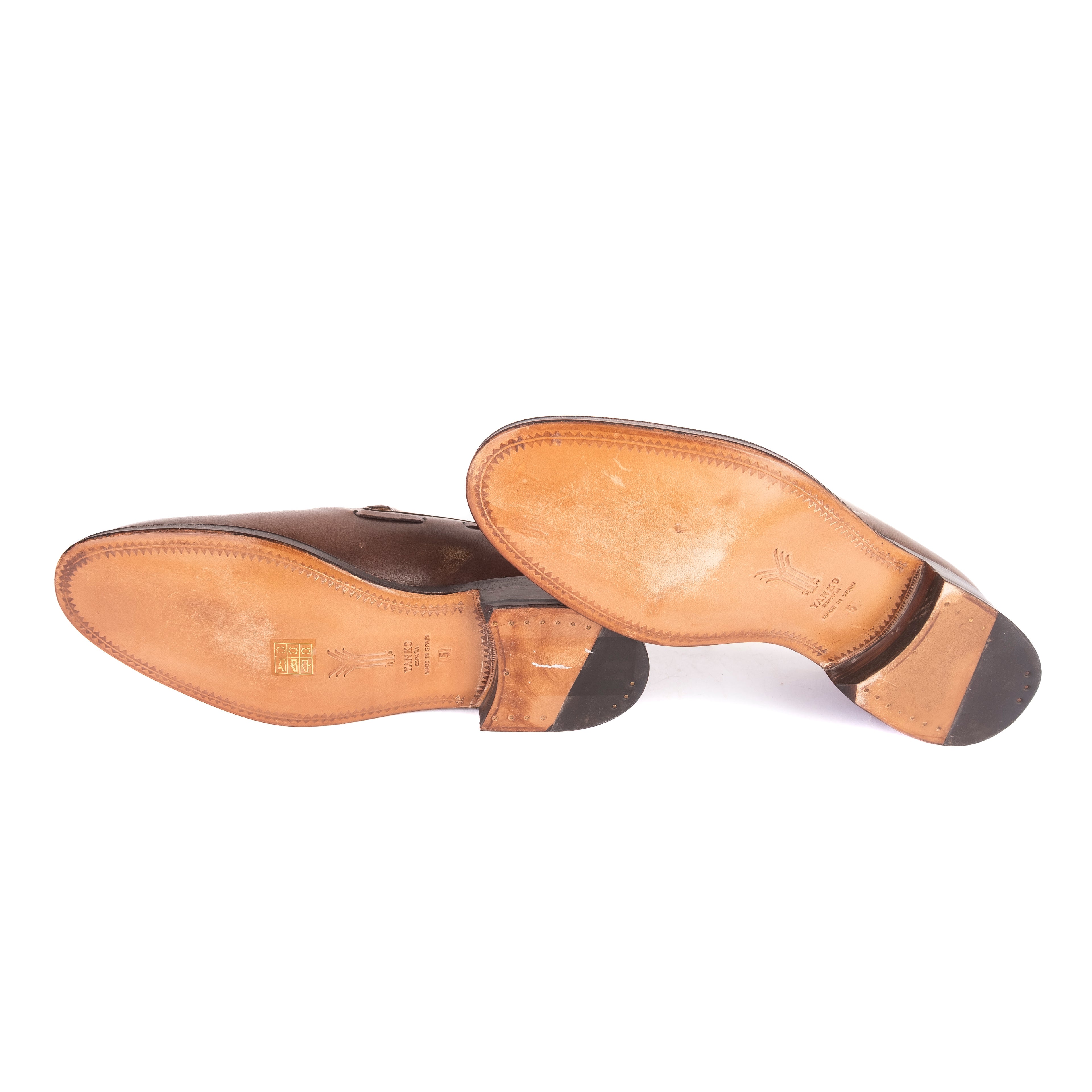 Box Calf Brown Tassel Loafers