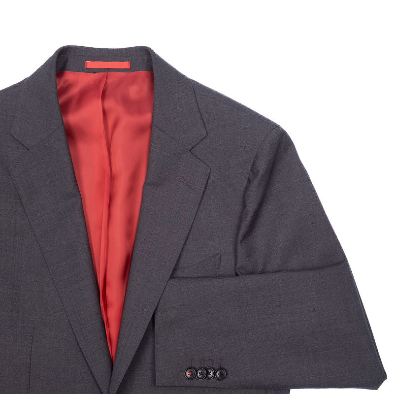 Grey Notch Lapel Suit