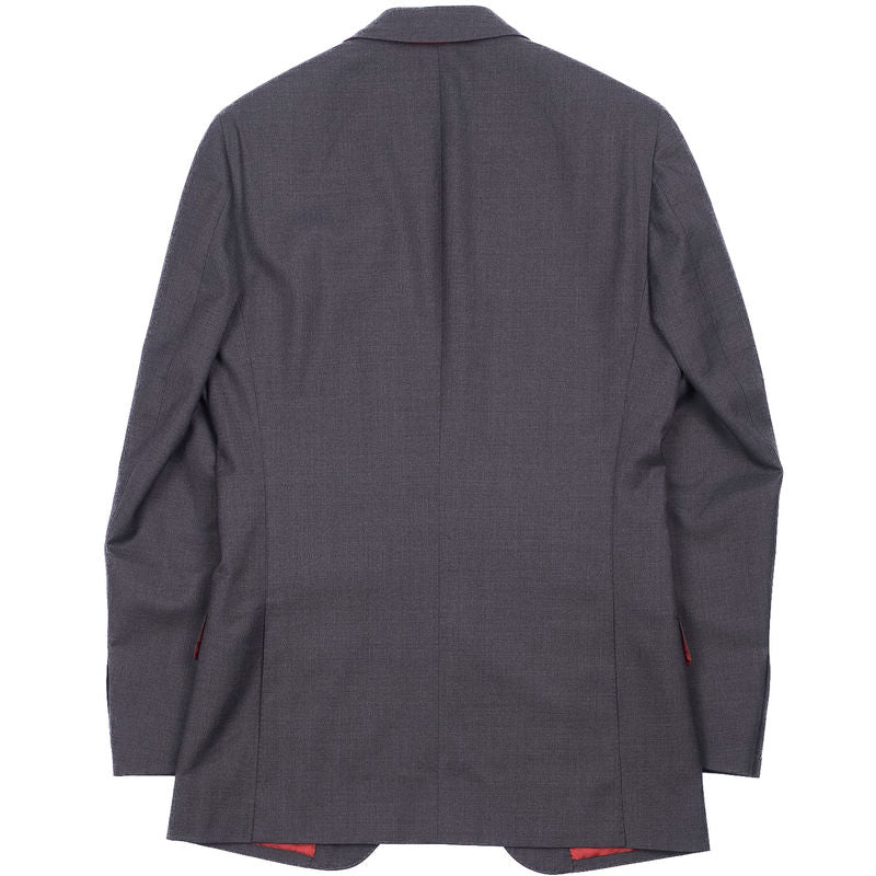 Grey Notch Lapel Suit