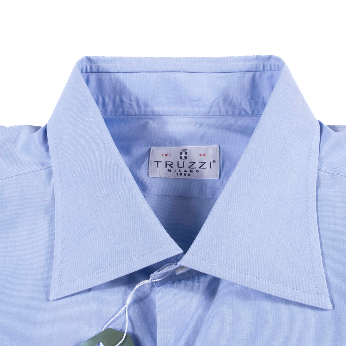 Truzzi Sz 46 Blue Business Shirt