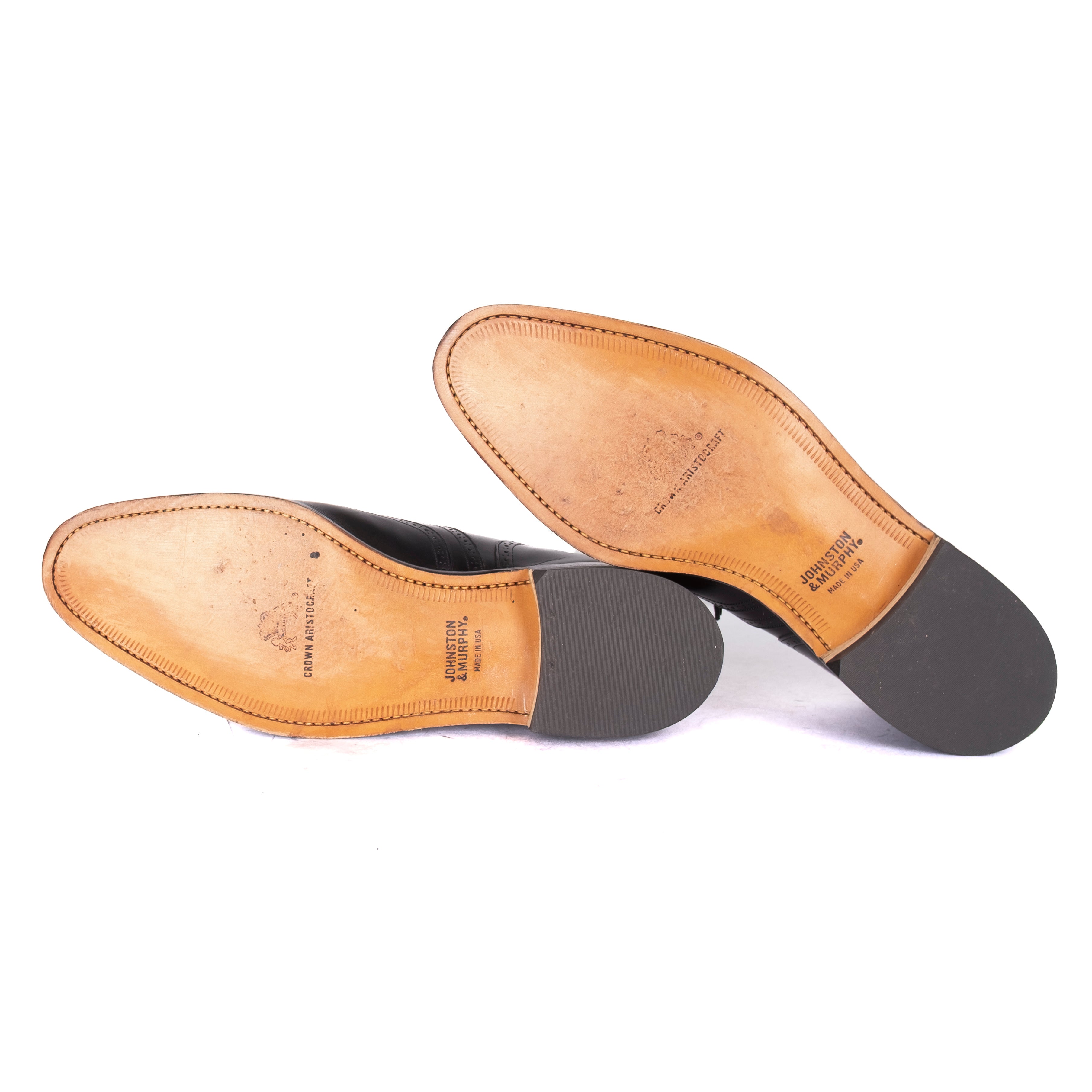 Black Brogue Oxfords