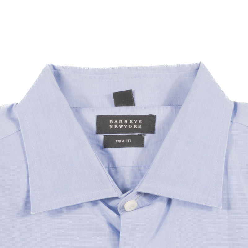 Barney's New York French Cuff Light Blue Shirt