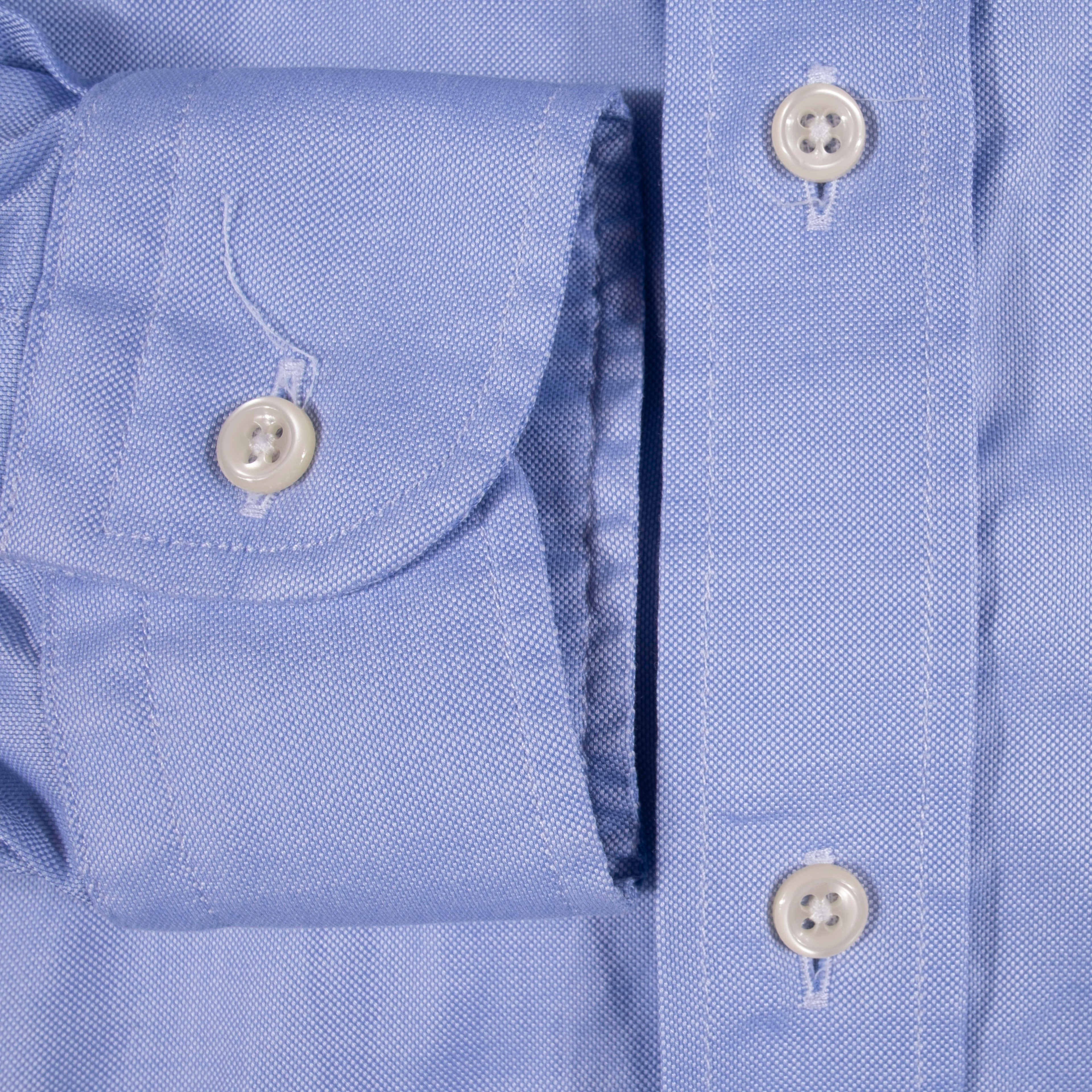Shirtonomy Blue Buttondown Shirt Sz 38