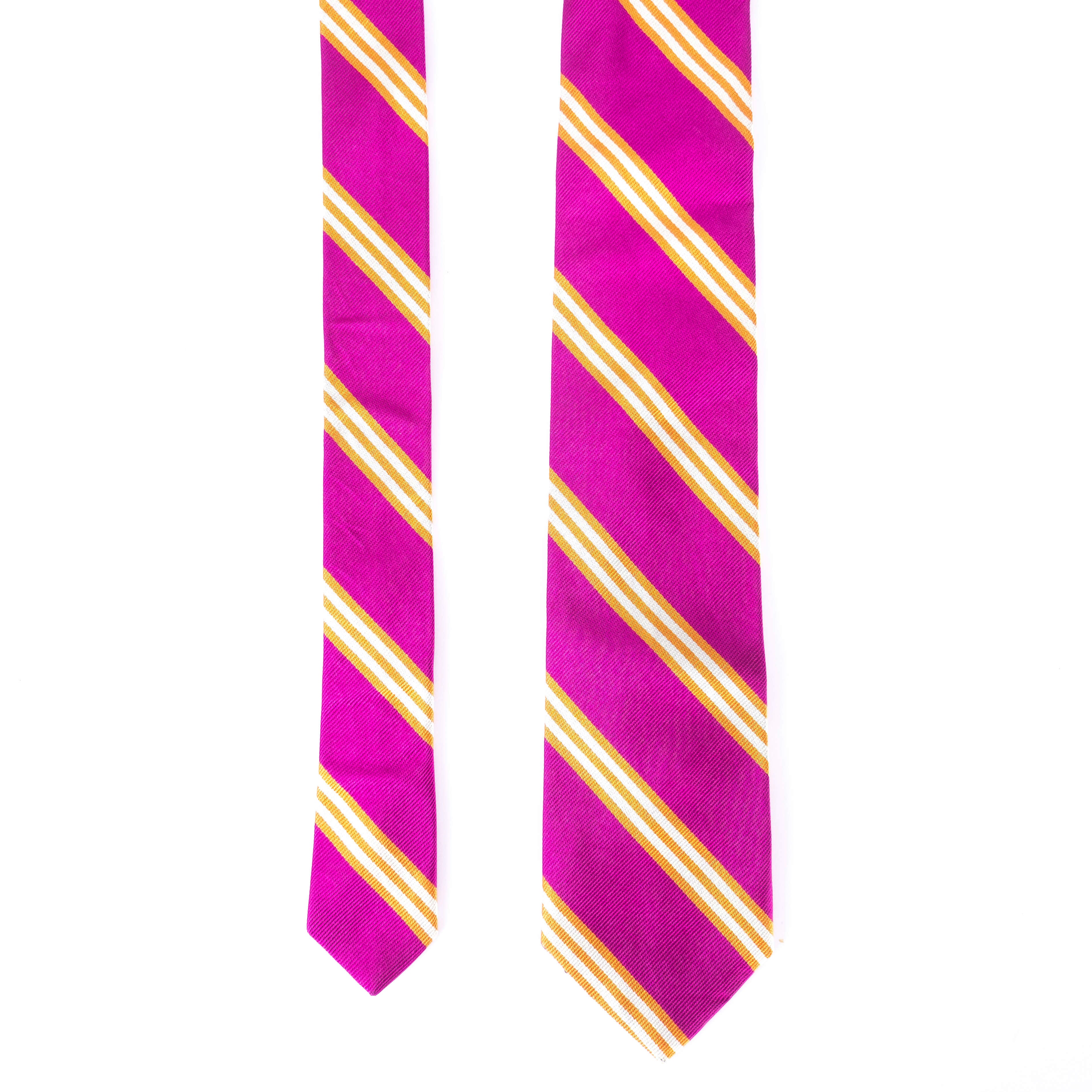 Pink Striped Tie