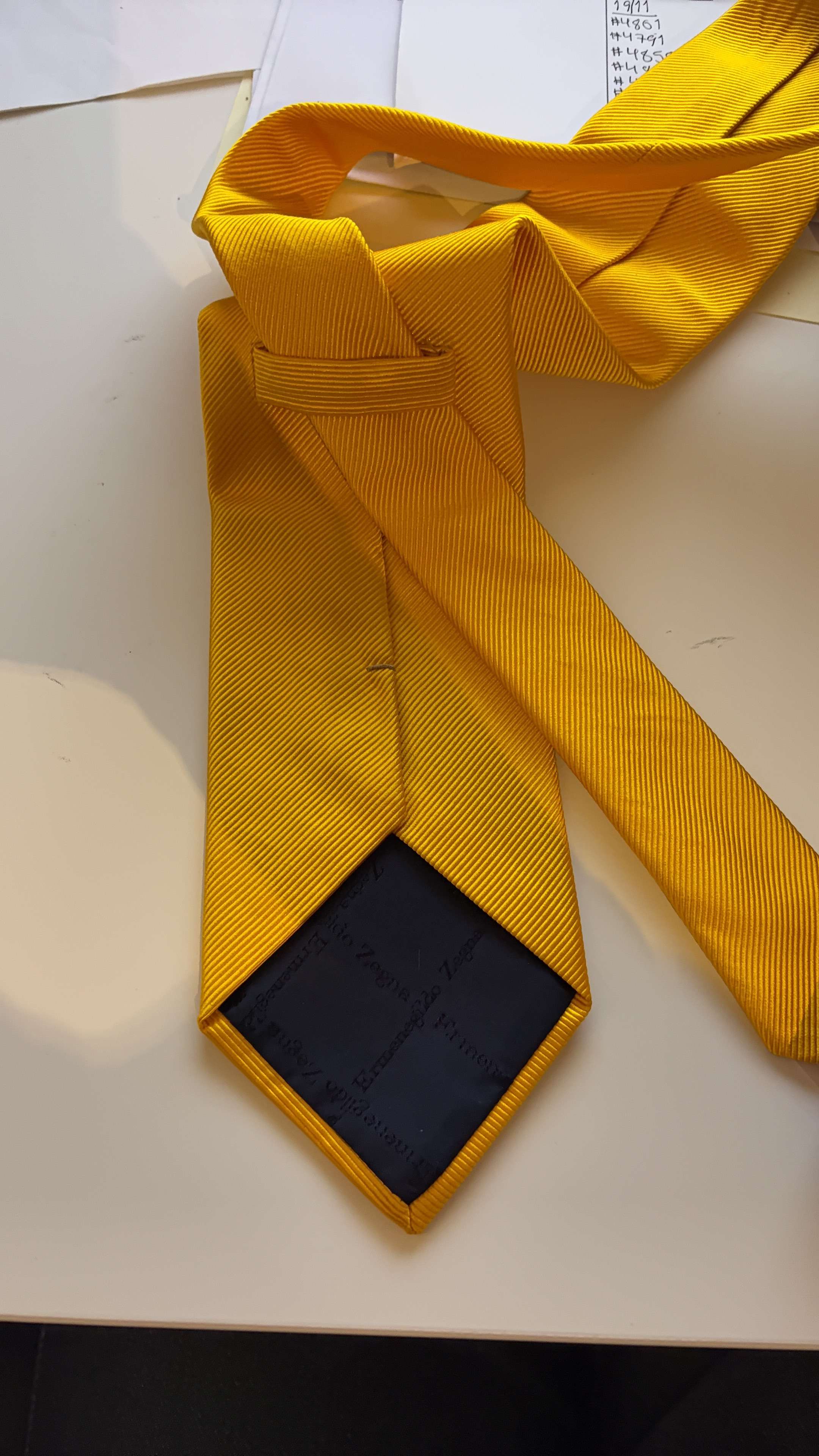 Yellow Tie