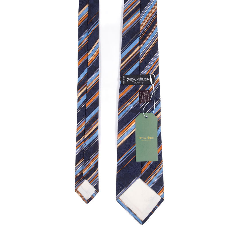 Yves Saint Laurent Multicoloured Striped Tie